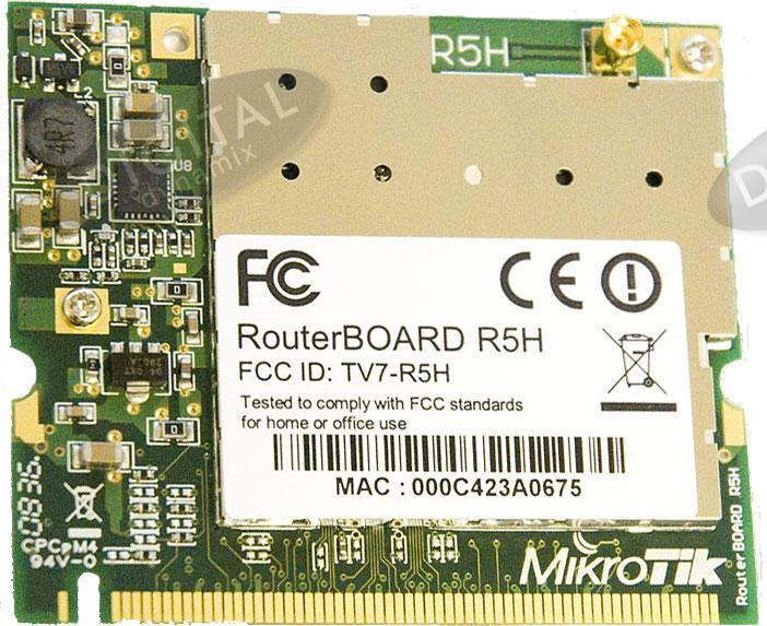 Mikrotik R5H 5GHz MiniPCI Card