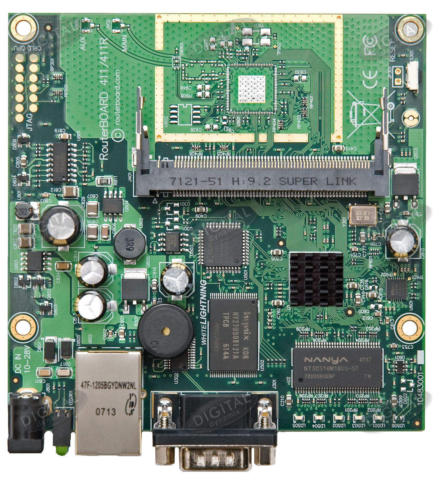 RouterBoard 411AH, 680MHz Atheros CPU