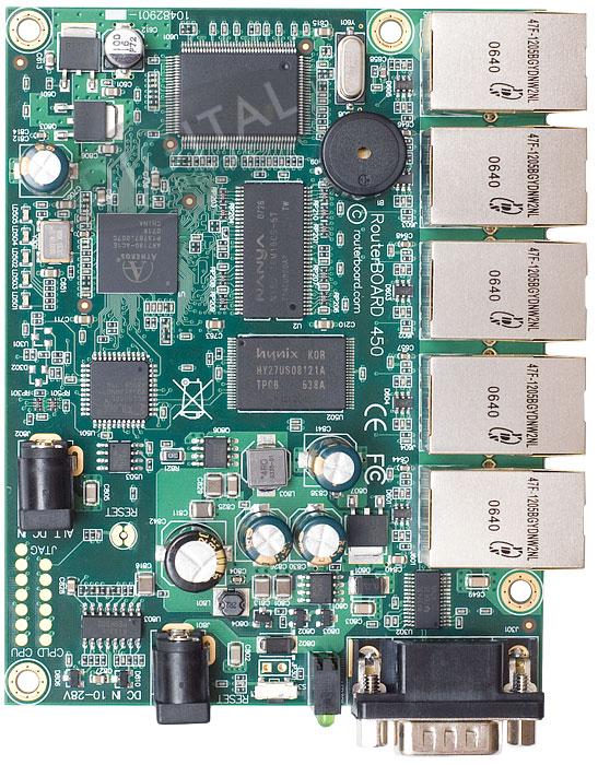 RouterBoard 450 With 5 Ethernet Ports